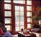 Picture Windows Framing a French Door (Pozzi)