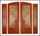 Oak Doors and Sidelites (IWP)